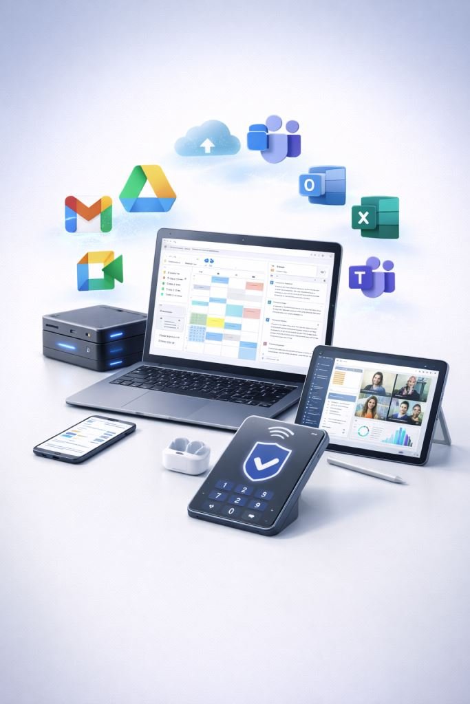 Implementaciones tecnológicas para pymes y pequeñas empresas con enfoque práctico: más orden, control y una base operativa más clara para crecer mejor.