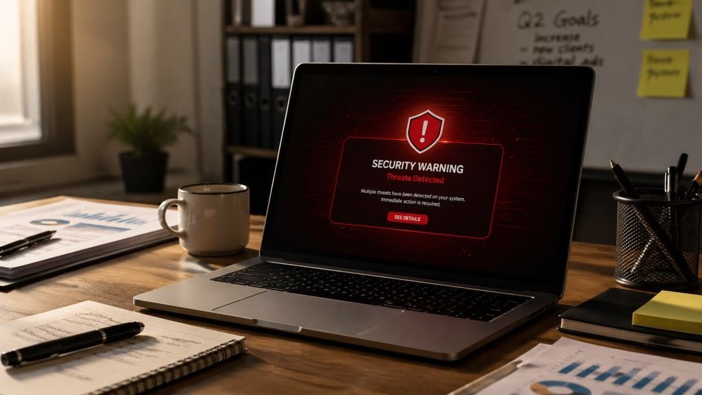 malware en pymes República Dominicana ciberseguridad